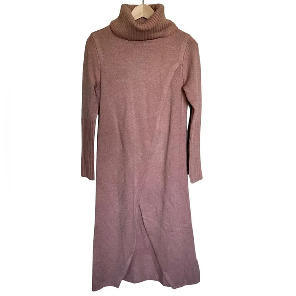 G by Giuliana Black Label • Pink Crossover Maxi Sweater - Picture 3 of 9